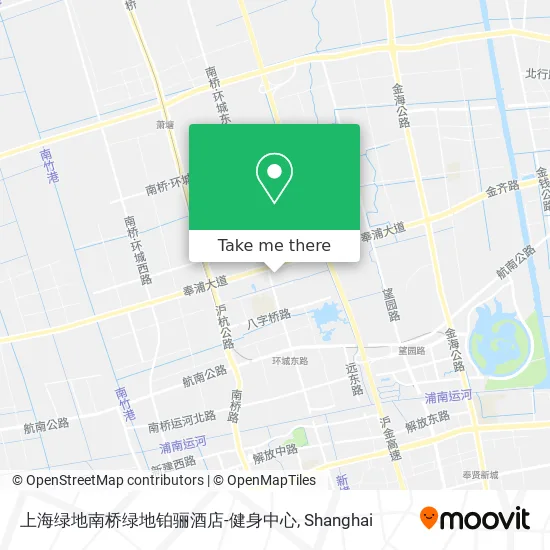 上海绿地南桥绿地铂骊酒店-健身中心 map