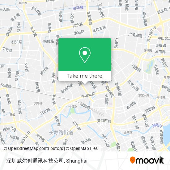 深圳威尔创通讯科技公司 map