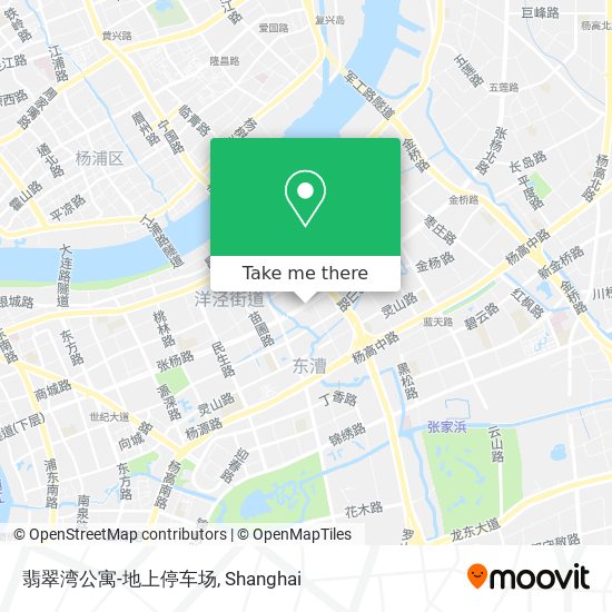 翡翠湾公寓-地上停车场 map