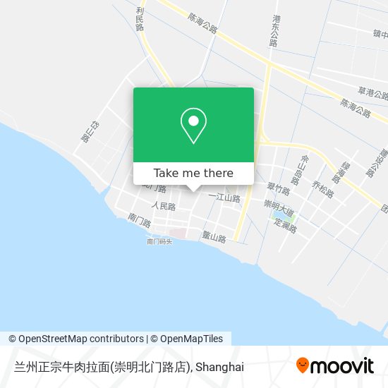 兰州正宗牛肉拉面(崇明北门路店) map