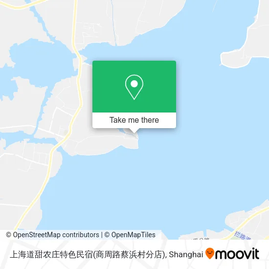 上海道甜农庄特色民宿(商周路蔡浜村分店) map