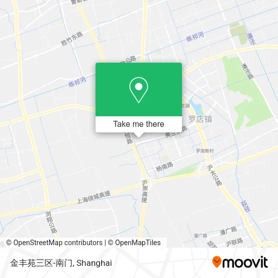 金丰苑三区-南门 map