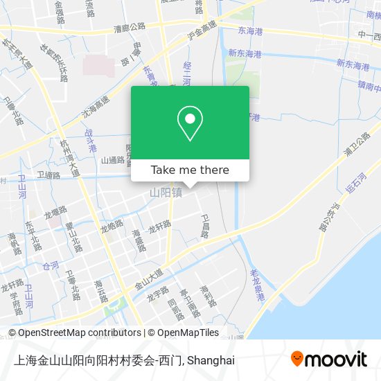 上海金山山阳向阳村村委会-西门 map