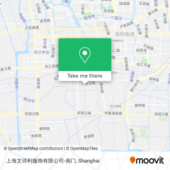 上海文诗利服饰有限公司-南门 map