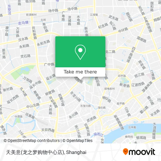 天美意(龙之梦购物中心店) map