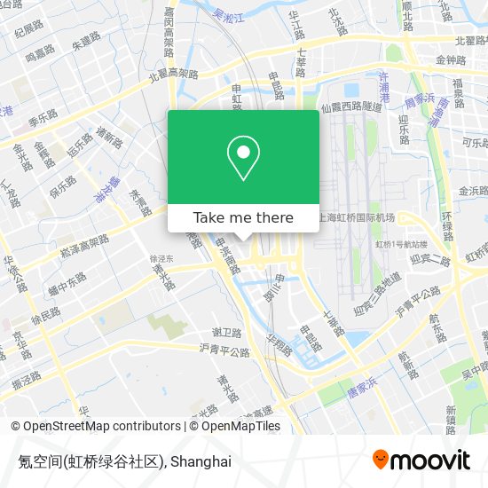 氪空间(虹桥绿谷社区) map