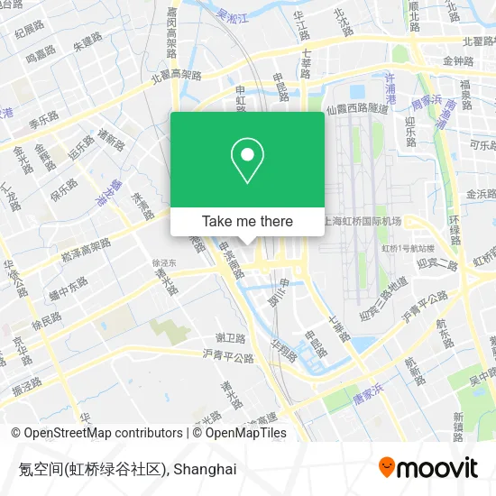 氪空间(虹桥绿谷社区) map