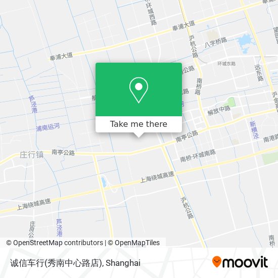 诚信车行(秀南中心路店) map