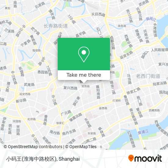 小码王(淮海中路校区) map