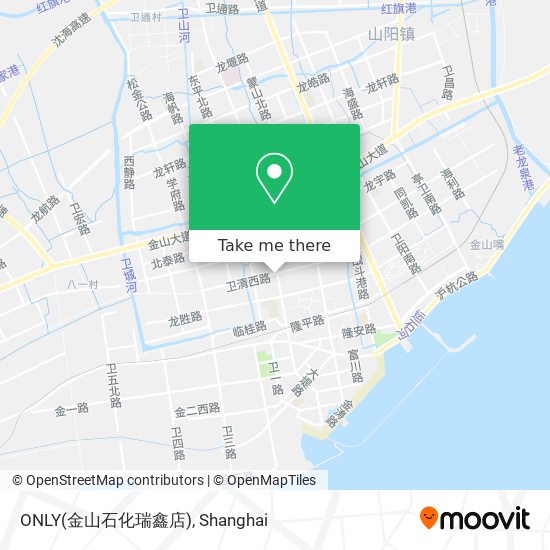 ONLY(金山石化瑞鑫店) map