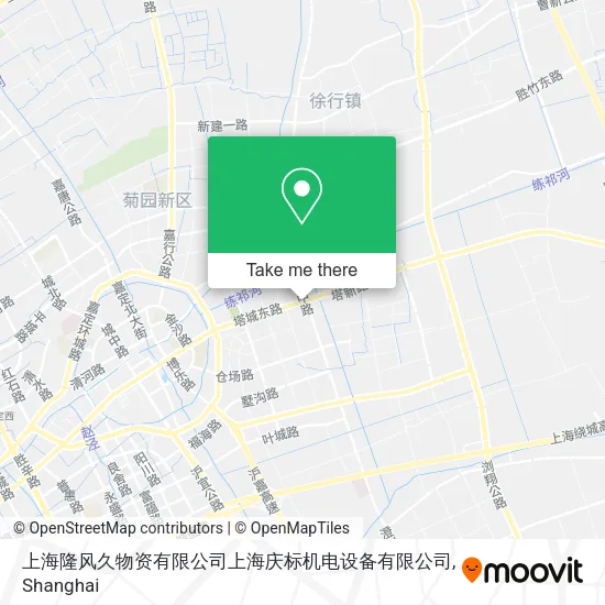 上海隆风久物资有限公司上海庆标机电设备有限公司 map
