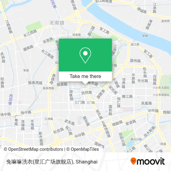兔嘛嘛洗衣(星汇广场旗舰店) map