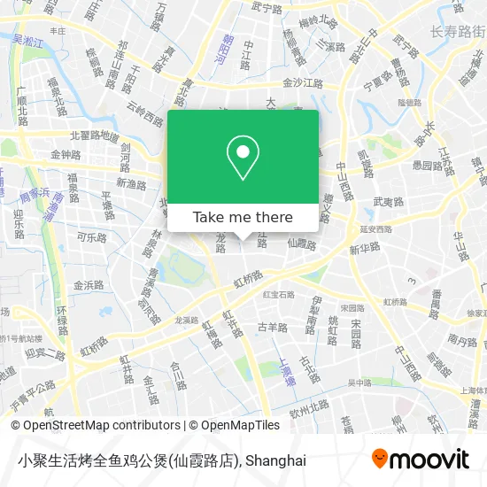 小聚生活烤全鱼鸡公煲(仙霞路店) map