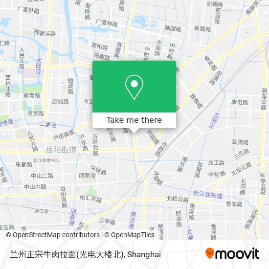 兰州正宗牛肉拉面(光电大楼北) map