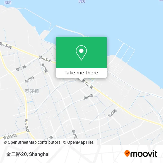 金二路20 map