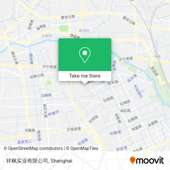 祥枫实业有限公司 map