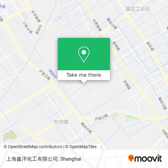 上海鑫洋化工有限公司 map