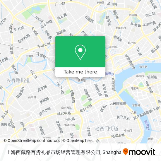 上海西藏路百货礼品市场经营管理有限公司 map