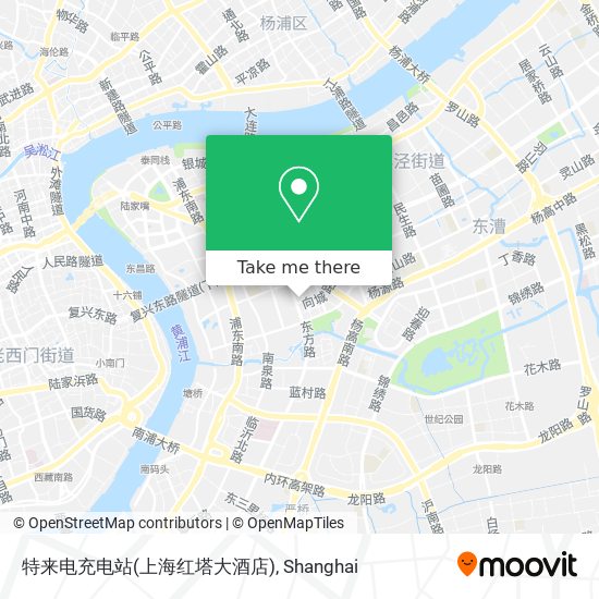 特来电充电站(上海红塔大酒店) map