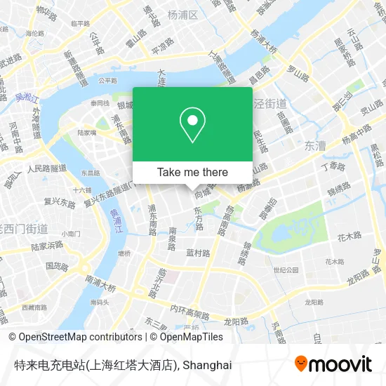 特来电充电站(上海红塔大酒店) map