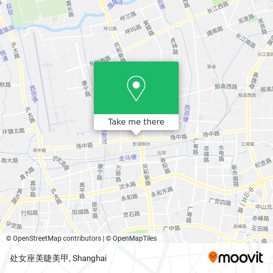 处女座美睫美甲 map
