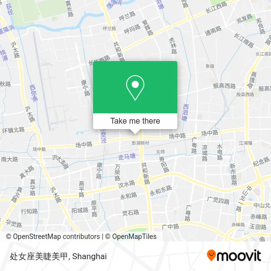 处女座美睫美甲 map