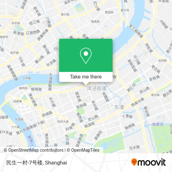 民生一村-7号楼 map