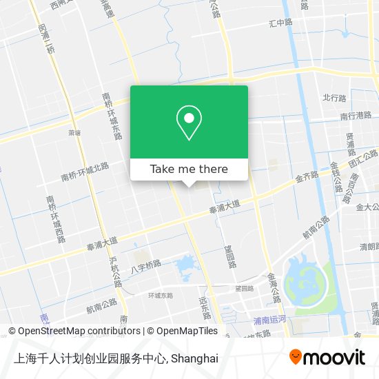 上海千人计划创业园服务中心 map