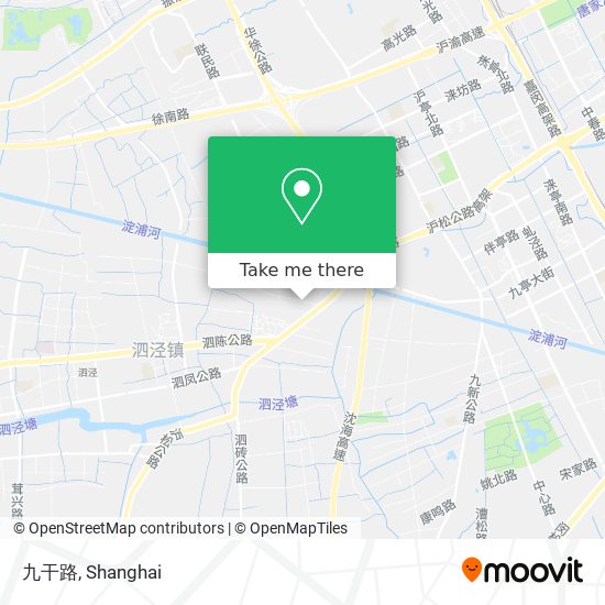 九干路 map