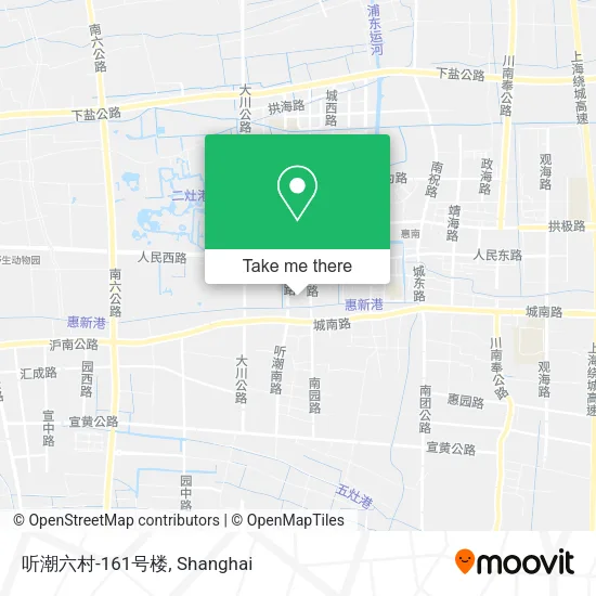听潮六村-161号楼 map