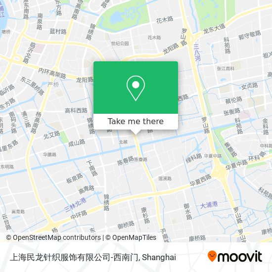 上海民龙针织服饰有限公司-西南门 map