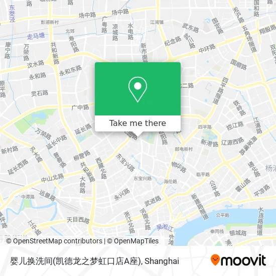 婴儿换洗间(凯德龙之梦虹口店A座) map