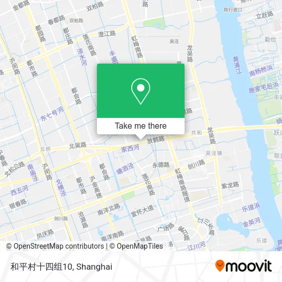 和平村十四组10 map
