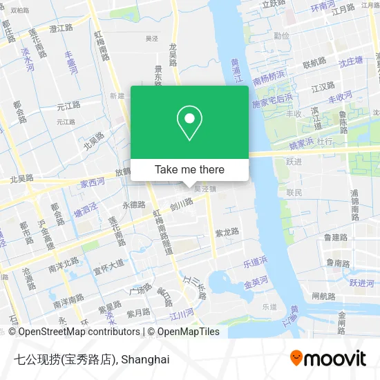 七公现捞(宝秀路店) map