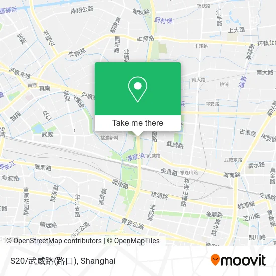 S20/武威路(路口) map