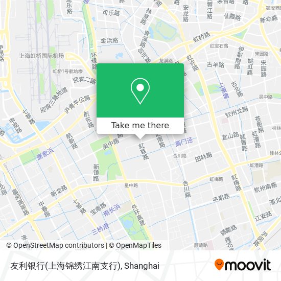 友利银行(上海锦绣江南支行) map