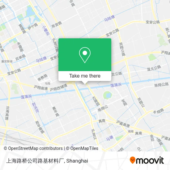 上海路桥公司路基材料厂 map