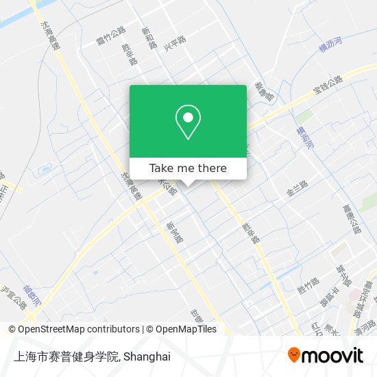 上海市赛普健身学院 map