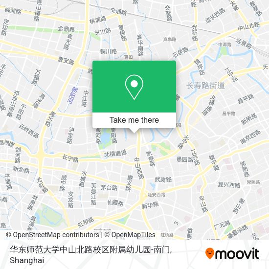 华东师范大学中山北路校区附属幼儿园-南门 map