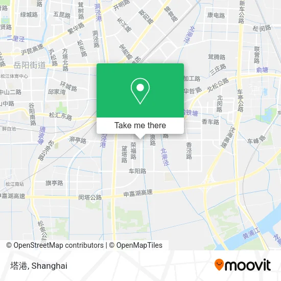 塔港 map