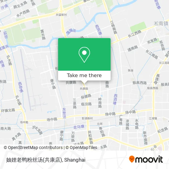 妯娌老鸭粉丝汤(共康店) map
