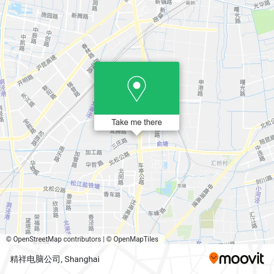 精祥电脑公司 map