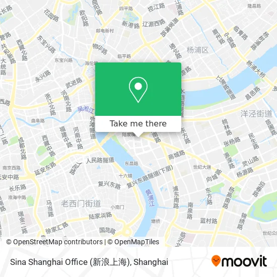 Sina Shanghai Office (新浪上海) map