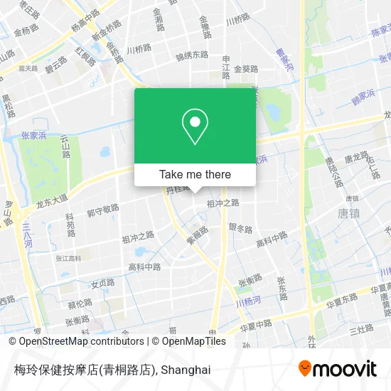 梅玲保健按摩店(青桐路店) map