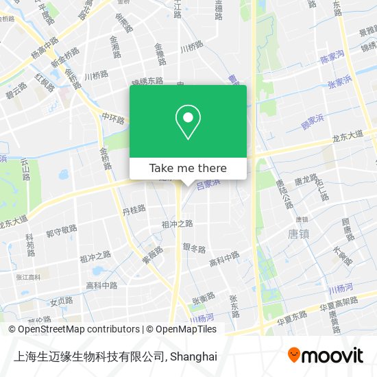 上海生迈缘生物科技有限公司 map