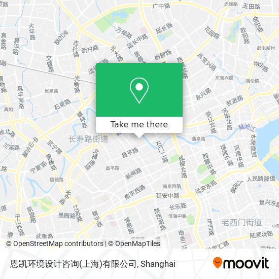恩凯环境设计咨询(上海)有限公司 map