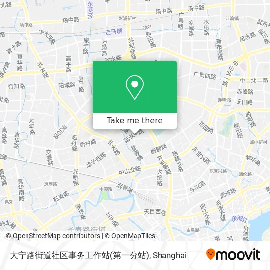 大宁路街道社区事务工作站(第一分站) map
