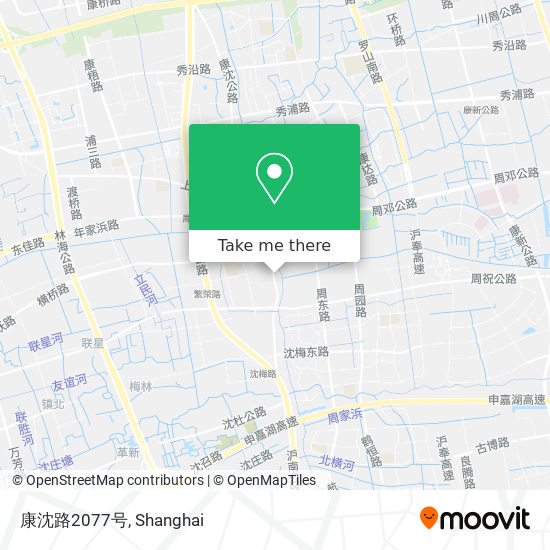 康沈路2077号 map