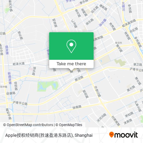 Apple授权经销商(胜速盈港东路店) map