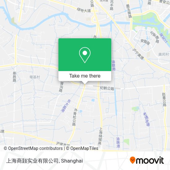 上海商颢实业有限公司 map